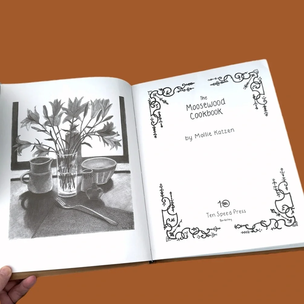 Moosewood Cookbook Vegetarian Mollie Katzen 40th Anniversary Edition Hardcover - Picture 5 of 10